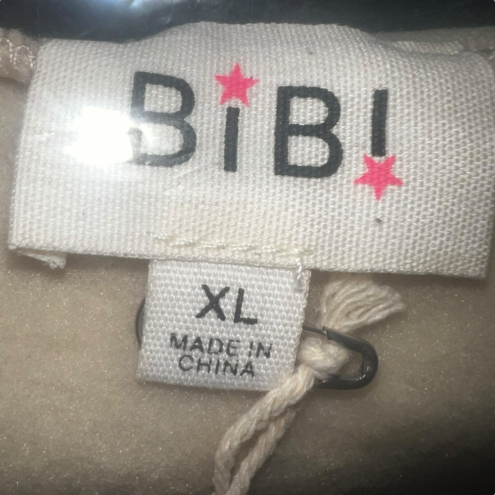 BIBI Women’s Terry Detail Howdy Latte Sweatshirt/Crewneck/Pullover | NEW/NWT🤠🤎 - Picture 7 of 9